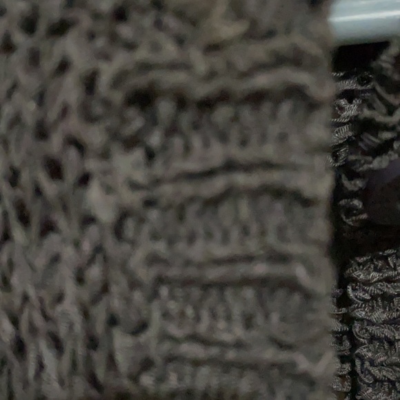 BCBG MaxAzria Ash Gray Knit Hooded Cardigan Duster - Picture 8 of 16